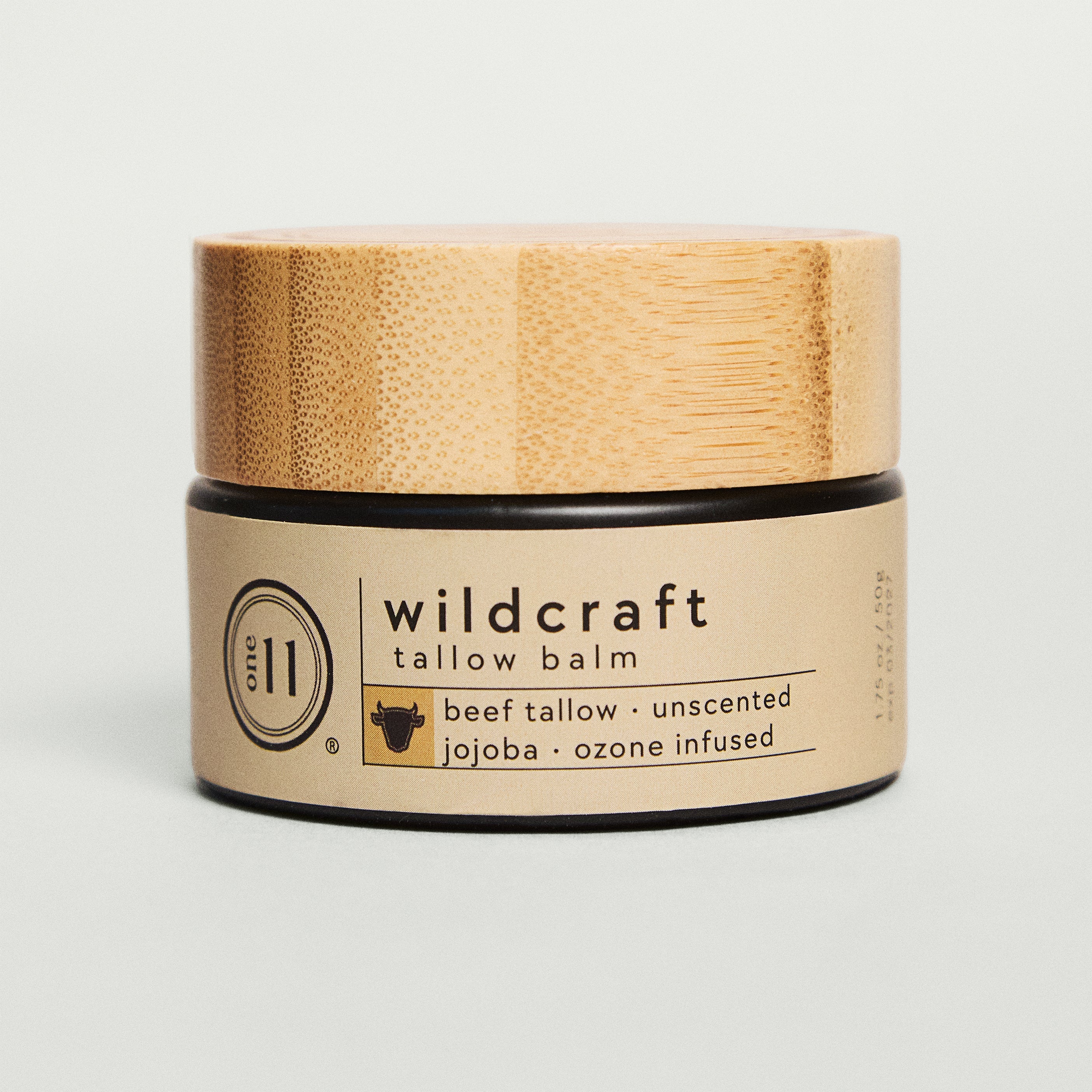 ONE11 Wildcraft unscented tallow balm with organic beeswax