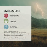 ONE11 ozone-infused olive oil botanical scent options